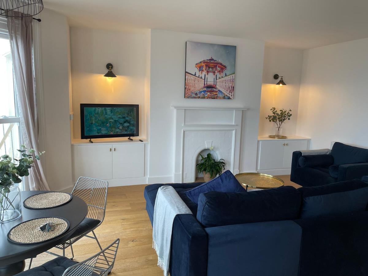 Seaview Flat With Balcony, Spacious 2 Bedroom Worthing Dış mekan fotoğraf