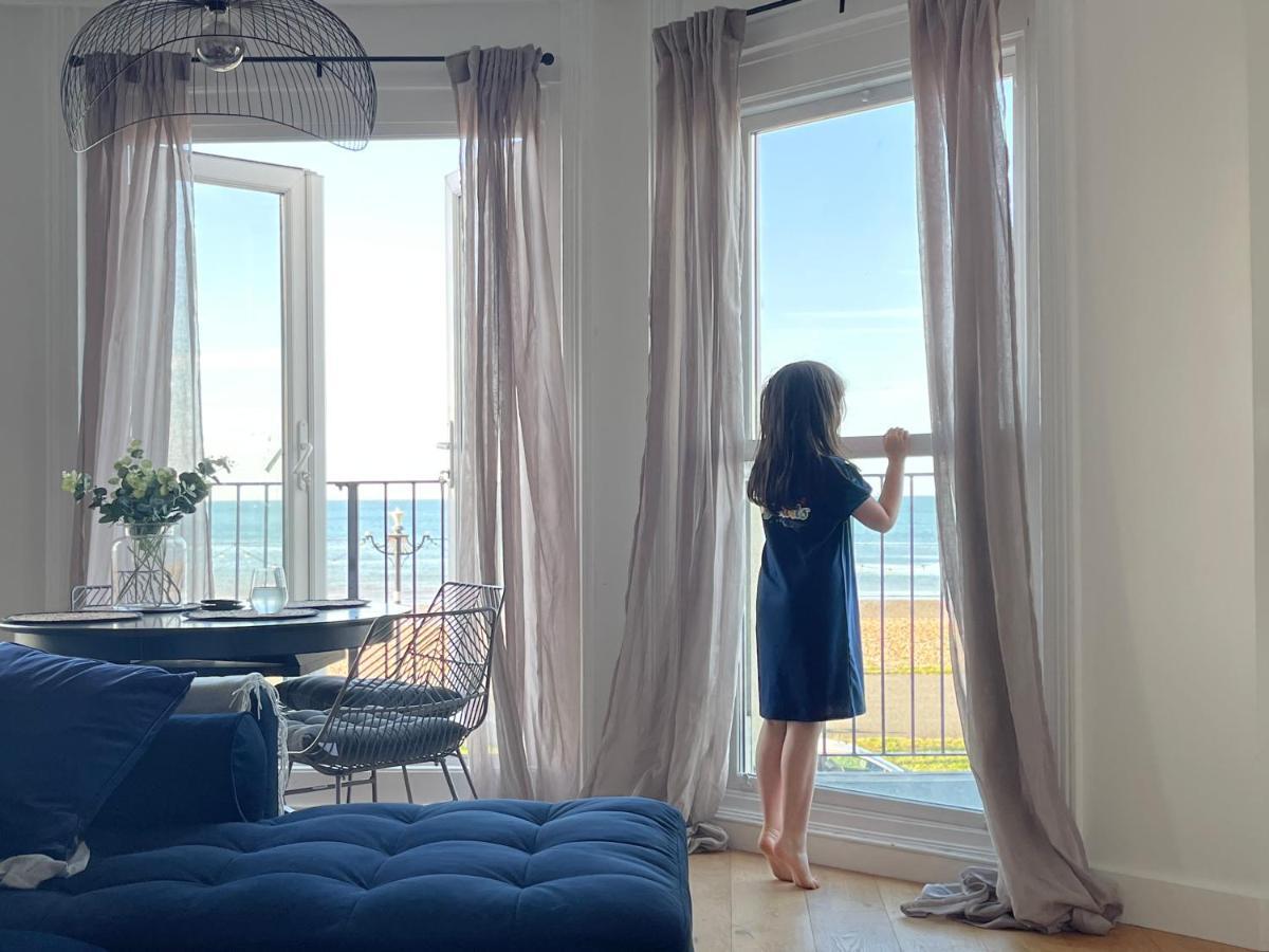 Seaview Flat With Balcony, Spacious 2 Bedroom Worthing Dış mekan fotoğraf
